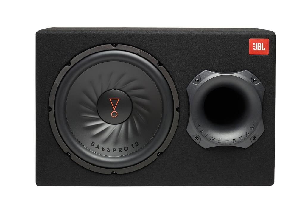 JBL Aktiv kompakt woofer 12" Aktiv 12" (300 mm) bilsubwoofer 150/450W - Bilfreak AS