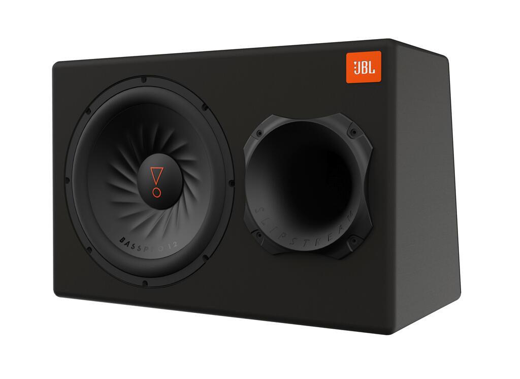 JBL Aktiv kompakt woofer 12" Aktiv 12" (300 mm) bilsubwoofer 150/450W - Bilfreak AS