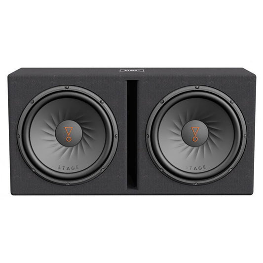 JBL Basskasse, dobbel 12", 500/2000W - Bassreflekskasse. - Varenr: STAGE1200D - Bilfreak AS