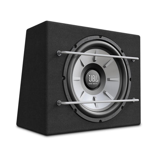 JBL Basskasse, Enkel 12", 250/1000W - Lukket basskasse. - Varenr: STAGE1200B - Bilfreak AS