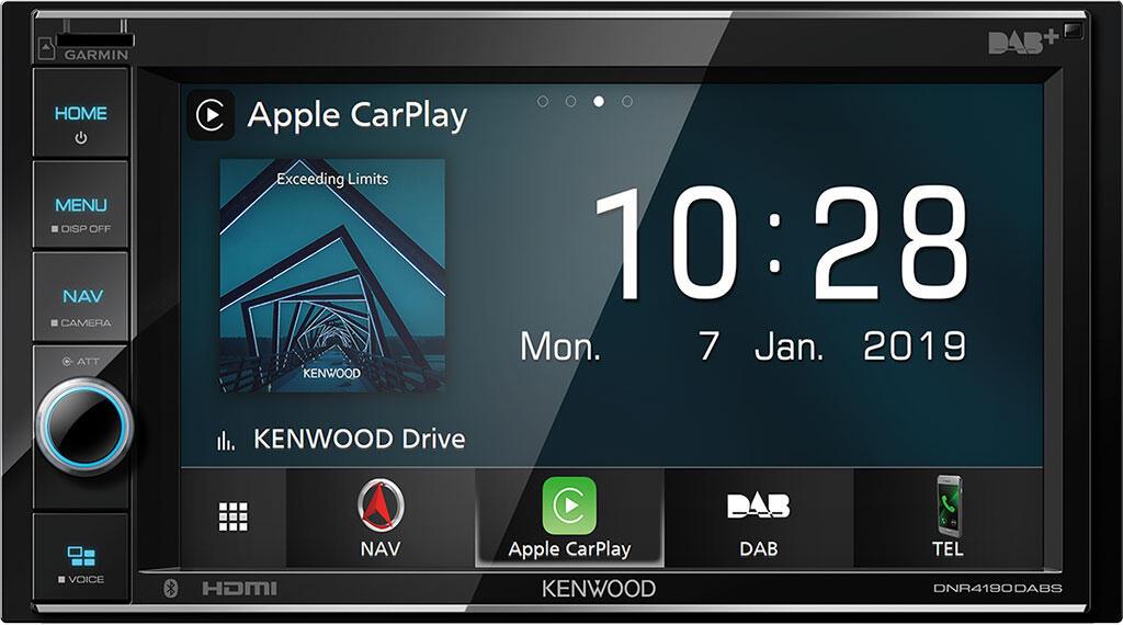 Kenwood DNR4190DABS - 2-DIN DAB BT NAVI USB/IPHONE - Bilfreak AS