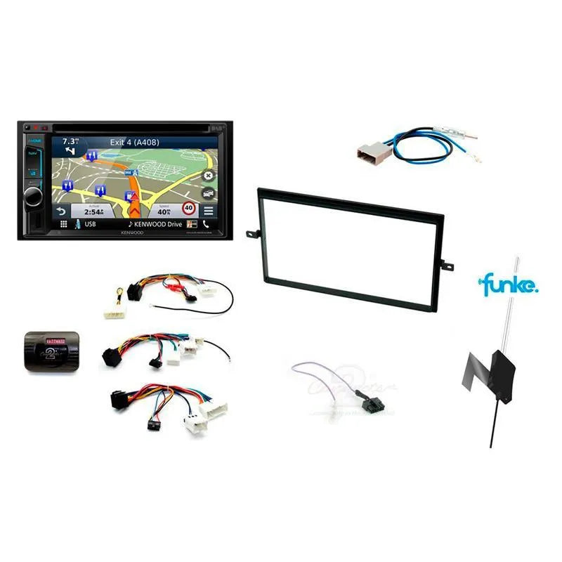 Kenwood DNX5190DAB komplett pakke Nissan - Navara/Pathfinder (2006-2015) u/OEM Navi - Bilfreak AS