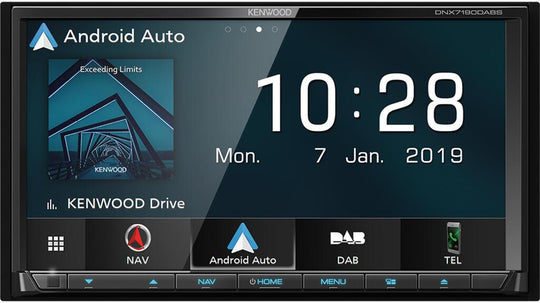 Kenwood DNX7190DABS - 2-DIN 7" DVD DAB BT NAVI USB/IPHONE - Bilfreak AS