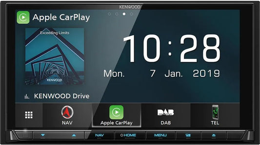 Kenwood DNX9190DABS - 2DIN 6,8 DVD DAB WiFi BT NAVI USB/IPHONE - Bilfreak AS