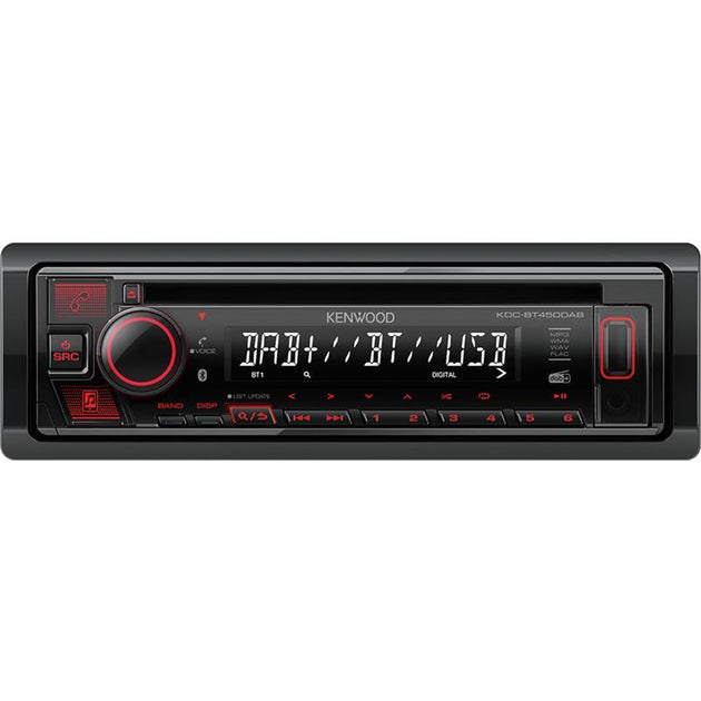 Kenwood KDCBT450DAB - CD RADIO DAB BT USB/IPHONE - Varenr: KDCBT450DAB - Bilfreak AS