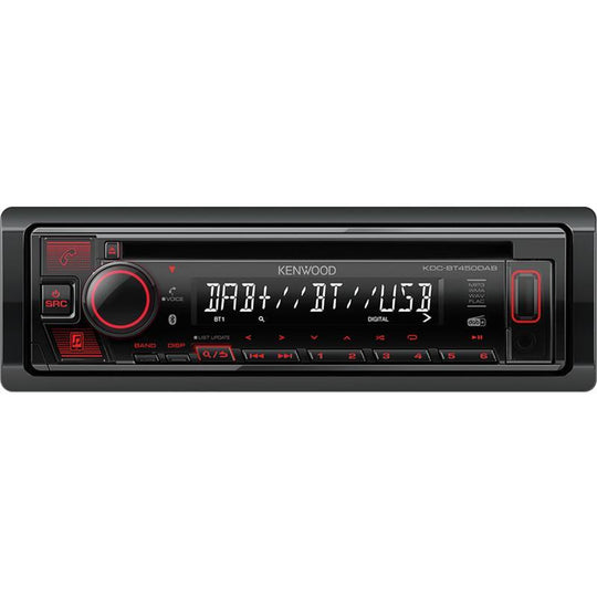 Kenwood KDCBT450DAB - CD RADIO DAB BT USB/IPHONE - Varenr: KDCBT450DAB - Bilfreak AS