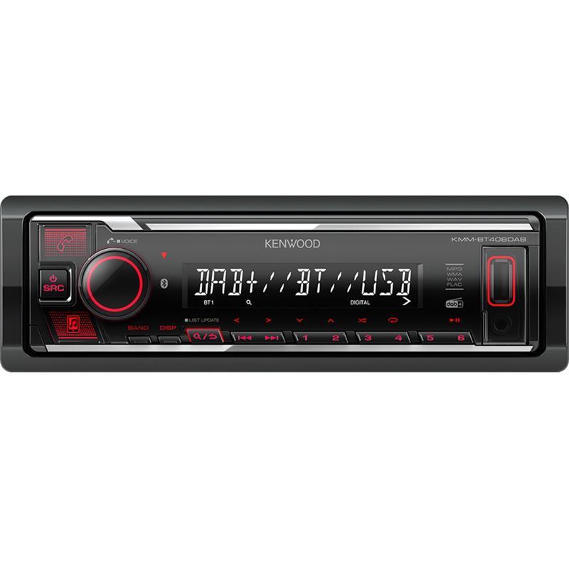 Kenwood KMMBT408DAB - Mecha-less Media reciever (uten CD) - Bilfreak AS