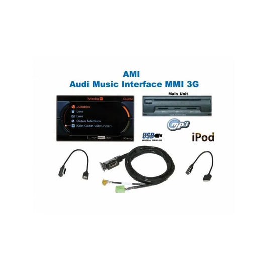 Kufatec Audi Music interface (AMI) - A6/A7 (2010-2014) m/MMI 3G (USB) - Bilfreak AS