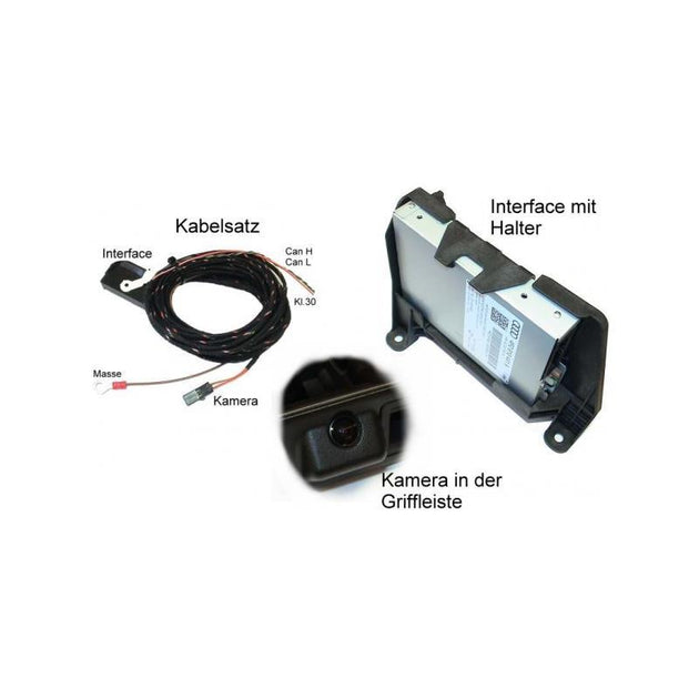 Kufatec Audi Ryggekamera komplett sett - Audi A6 m/MMI 2G (2004-2009) APS Advance - Bilfreak AS