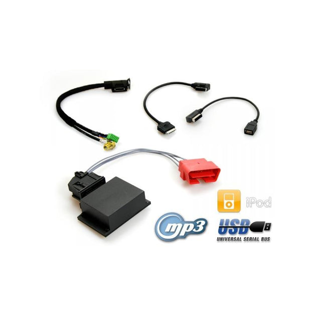 Kufatec VW MDI MEDIA-IN Music Interface - Til VW m/RNS-850 headunit (iPod) - Varenr: 38308 - Bilfreak AS