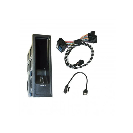 Kufatec VW MEDIA-IN/MDI Interface - Til VW Sharan/Alhambra 7N (USB) Sort - Bilfreak AS