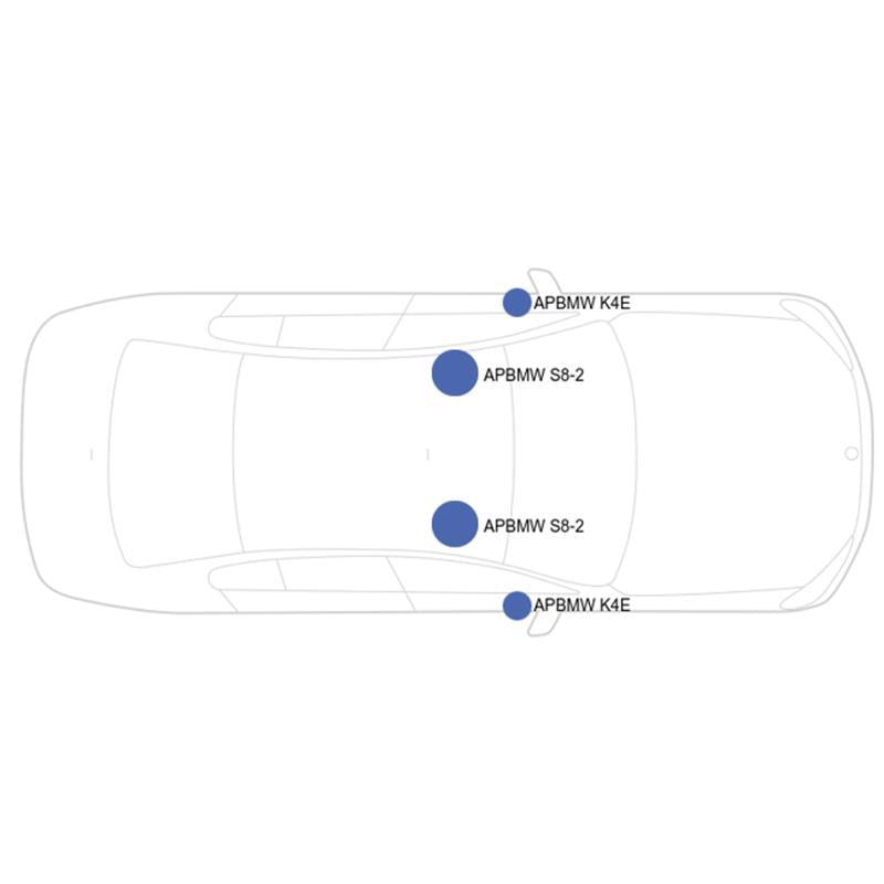 Lyd oppgraderingspakke BMW E81 - Oppgraderingsnivå nivå 4 - Varenr: BMW E81 pakke1 - Bilfreak AS