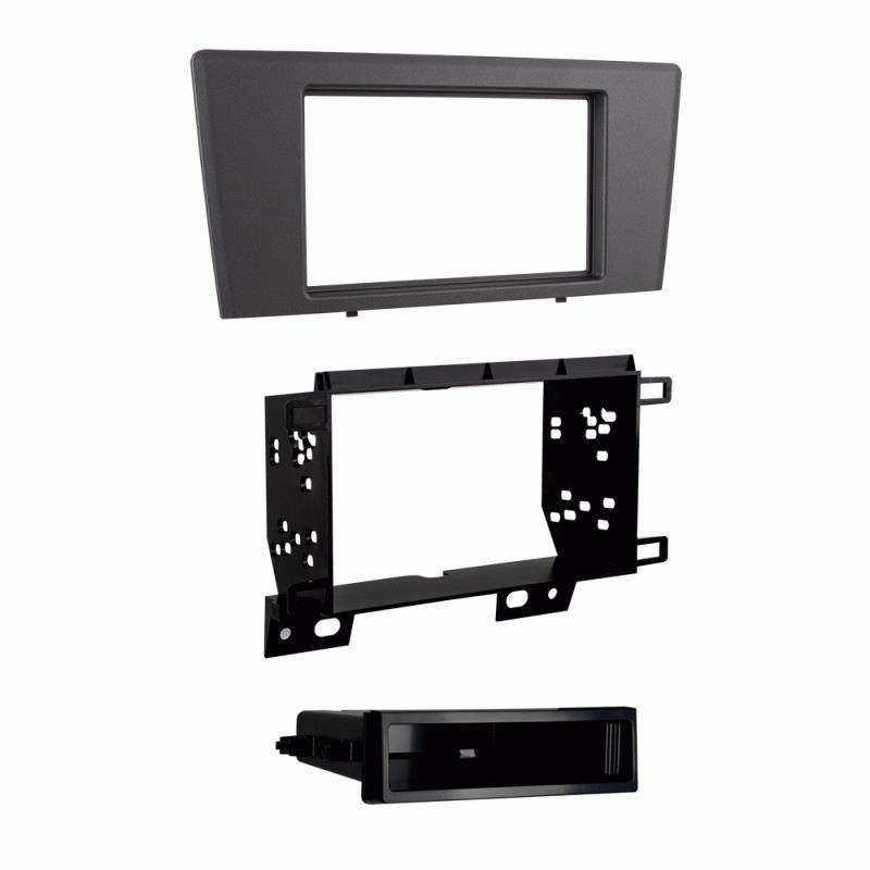 Metra Premium monteringskit 1-DIN/2-DIN - Volvo S60/V70/XC70 (2001 - 2004) Grå - Bilfreak AS