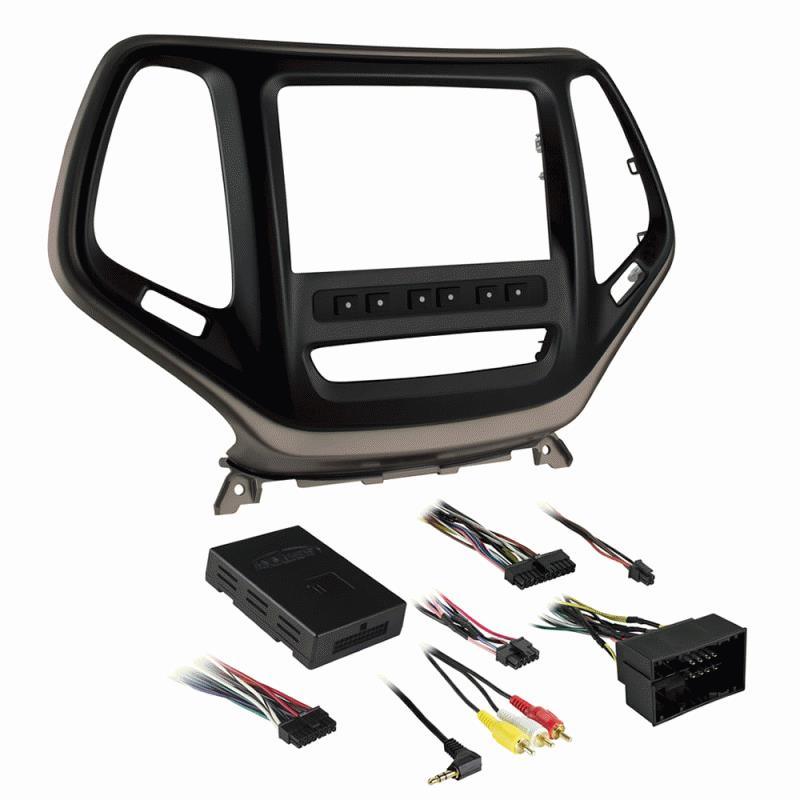 Metra Premium monteringssett 2-DIN - Jeep Cherokee (2014 -->) "bronse" - Varenr: 996526BZ - Bilfreak AS