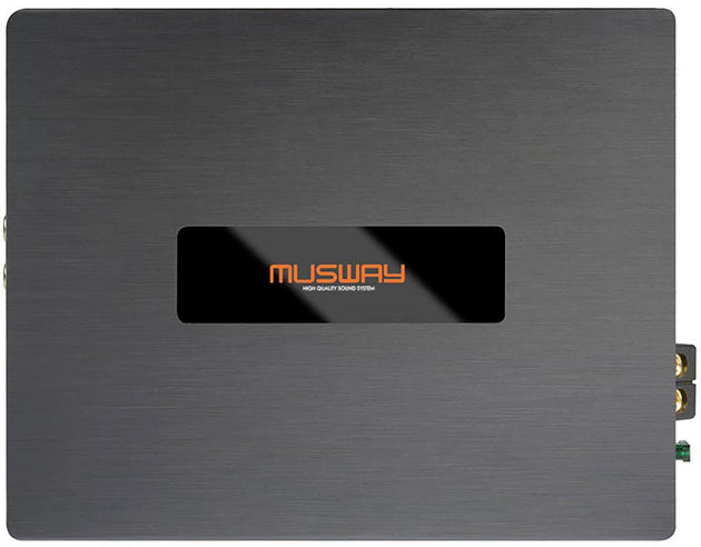 Musway 6-kanals DSP-forsterker - 630W RMS - Varenr: M6V3 - Bilfreak AS