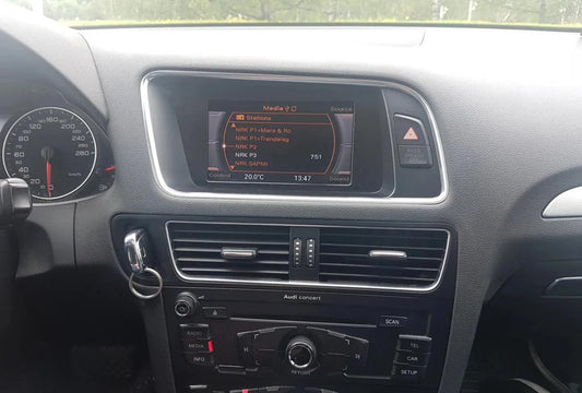 norDAB Premium DAB-integrering Audi - Audi m/Concert III/Symphony III - Bilfreak AS