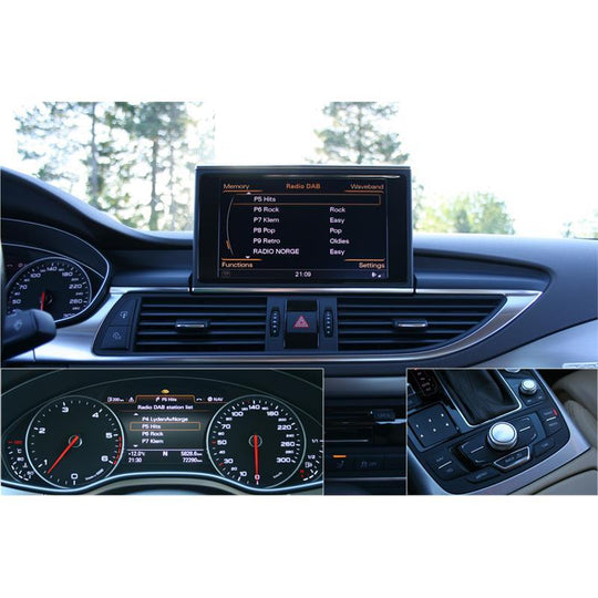 norDAB Premium DAB-integrering Audi/VW++ - Audi/Bentley/VW m/MMI 3G/3G+ (u/OEM DAB) - Varenr: ND410 - Bilfreak AS