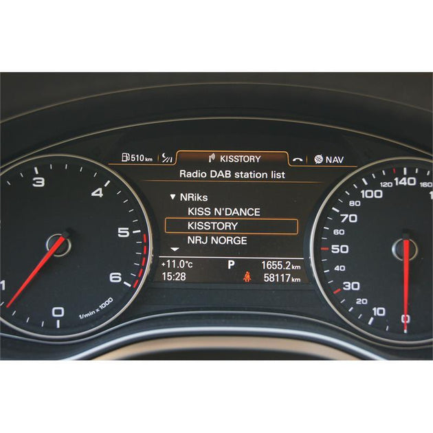 norDAB Premium DAB-integrering Audi/VW - Audi/Bentley/VW m/MMI 3G/3G+ (u/OEM DAB) - Varenr: ND419 - Bilfreak AS