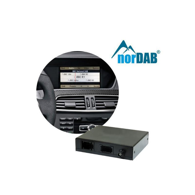 norDAB Premium DAB-integrering Mercedes - MB m/NTG 2.5/NTG 3/NTG 3.5/NTG 4 - Varenr: ND700 - Bilfreak AS