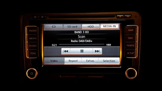 norDAB Premium DAB-integrering VW/Skoda+ - RCD/RNS & Bolero/Columbus++