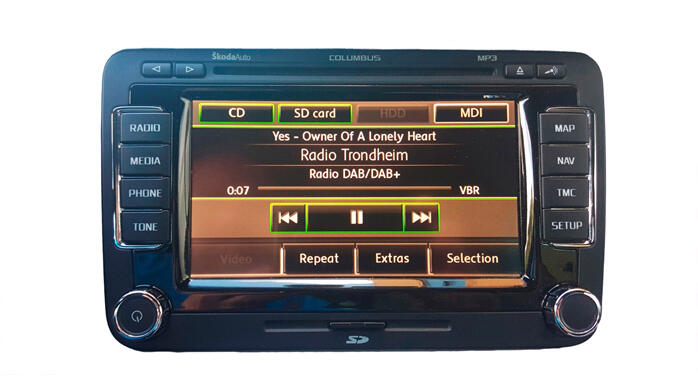 norDAB Premium DAB-integrering VW/Skoda+ - RCD/RNS & Bolero/Columbus++ - Bilfreak AS