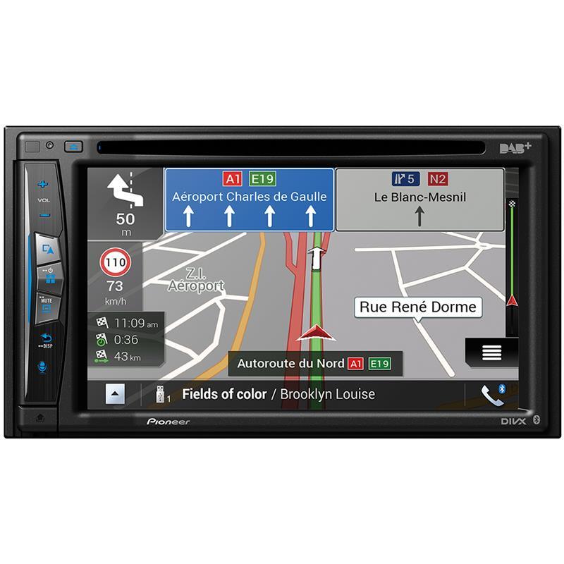 Pioneer AVICZ730DAB - 2-DIN NAVI DVD DAB BT USB/IPHONE 6,2" - Varenr: AVICZ730DAB - Bilfreak AS