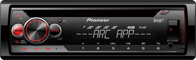 Pioneer DEHS410DAB - 1-DIN CD Spiller med USB - Bilfreak AS
