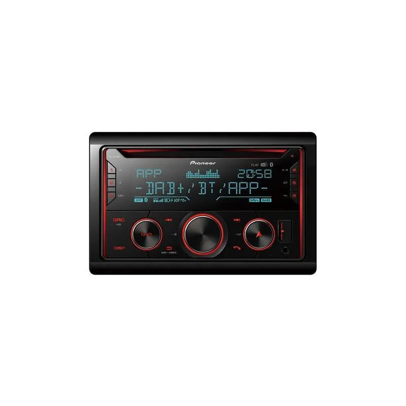 Pioneer FHS820DAB - 2-DIN CD-spiller med usb, bluetooth - Bilfreak AS