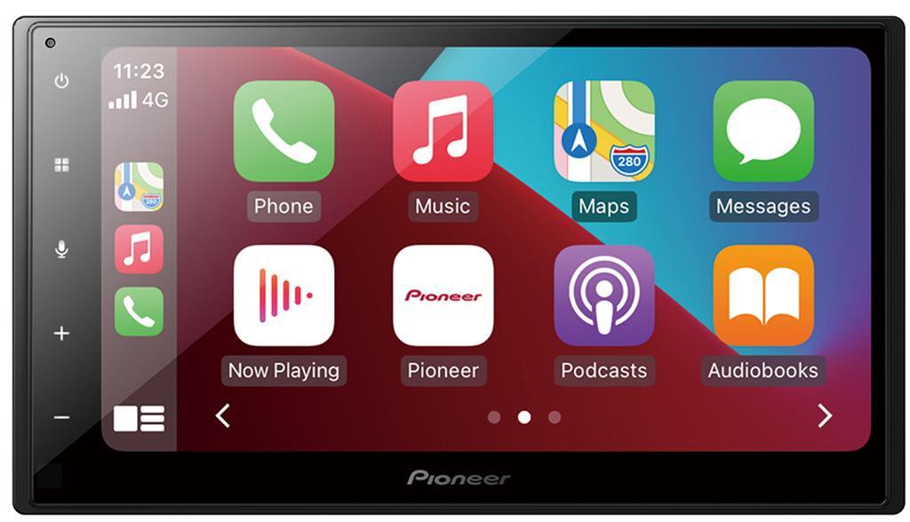 Pioneer SPHDA160DAB, kort chassis - 2-DIN DAB BT USB/IPHONE 6,8" - Bilfreak AS