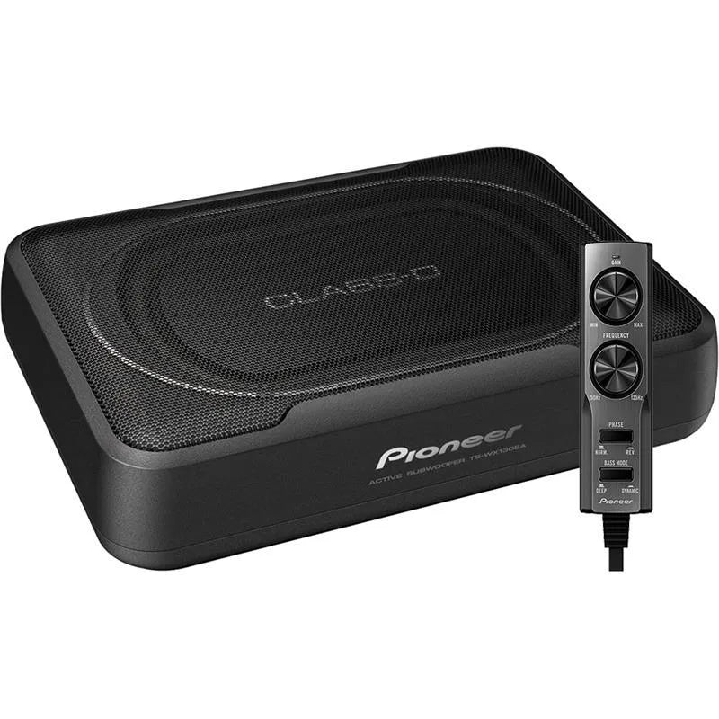 PIONEER TSWX130DA aktiv basskasse - 160W max, inkl. fjernkontroll - Bilfreak AS