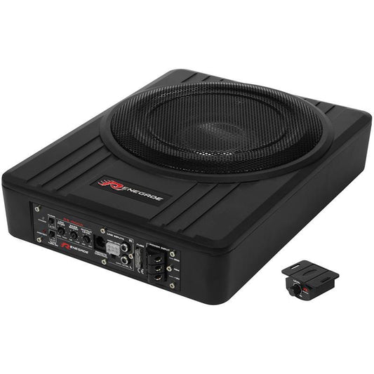 Renegade 10" Flat aktiv basskasse - 250W Max, 125W RMS - Varenr: RS1000A - Bilfreak AS