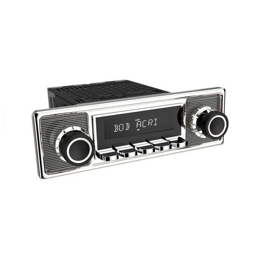 RetroSound Becker Chrome radio DAB/AUX - Til 60-70-talls biler - Bilfreak AS