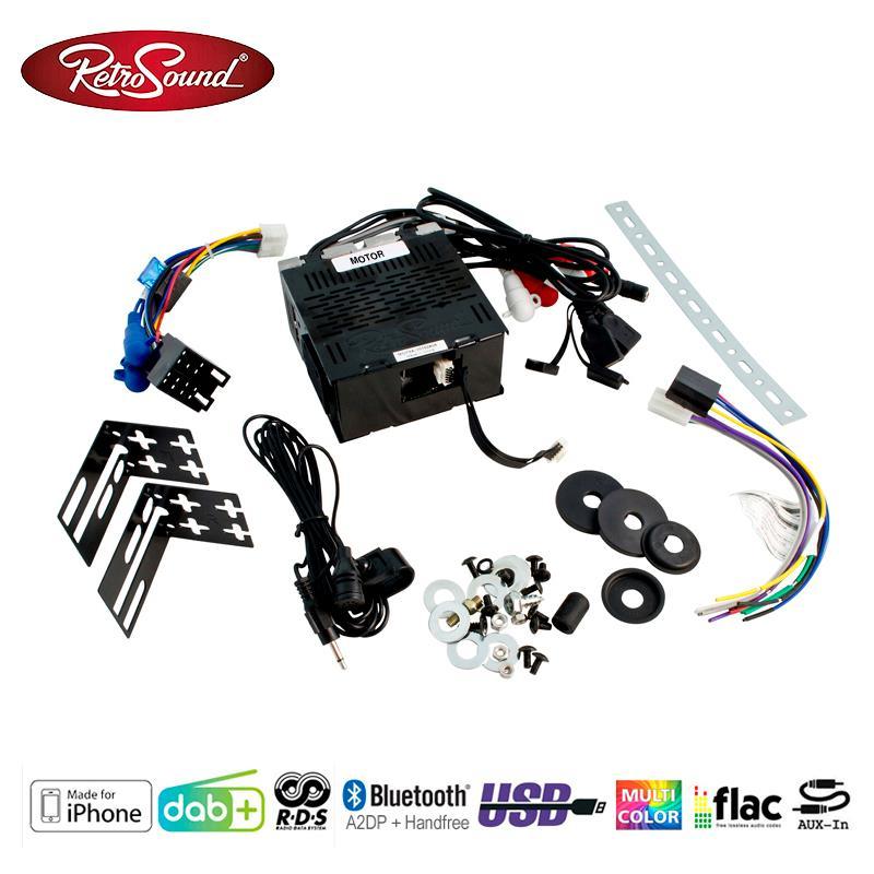 RetroSound Dallas radio DAB/AUX/BT/USB - Til Ford F-serie/Bronco (1985 - 1986) - Bilfreak AS