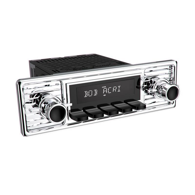 RetroSound Gullwing radio DAB/AUX/BT/USB - Til 60-70-talls biler - Bilfreak AS