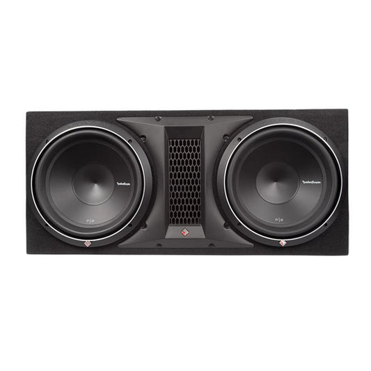 Rockford Fosgate Basskasse, Dobbel p12" - Portet kasse, 800/1600W - Varenr: P22X12 - Bilfreak AS