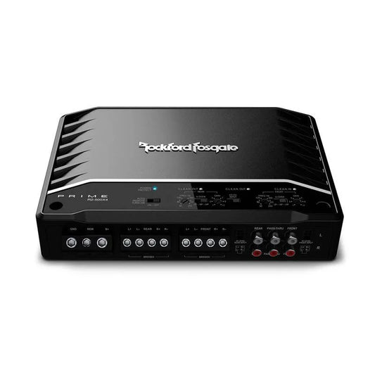 Rockford Fosgate Bilforsterker 4 x155W - Ny digital Prime 4-kanaler, 2 Ohm stabil - Bilfreak AS