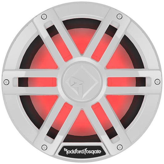 Rockford Fosgate Marine, 10" Hvit - Marine 10", 300/1200W, 2 x 2ohm, LED-lys - Varenr: M1D210 - Bilfreak AS