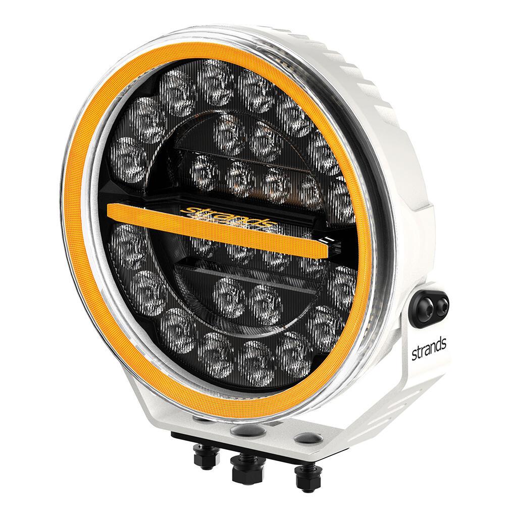 Strands FIREFLY, 9" hvit - LED ekstralys, 146 Watt, 16.800 Lumen - Bilfreak AS