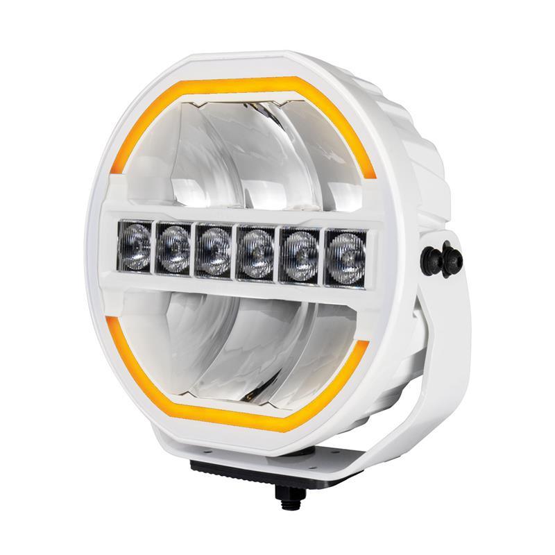 Strands SKYLORD, 9" Hvit - LED ekstralys, 144 Watt, 11.000 Lumen - Bilfreak AS