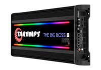 Taramps Bilforsterker 1x8000W 0,5~2ohm 0,5~2 ohm Sort utførelse / RGB - Bilfreak AS